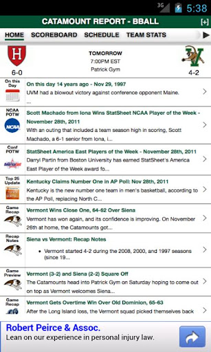 Vermont Basketball