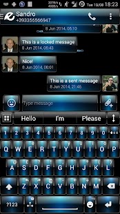 How to install Theme Dusk Blue for EvolveSMS patch 1.0 apk for pc