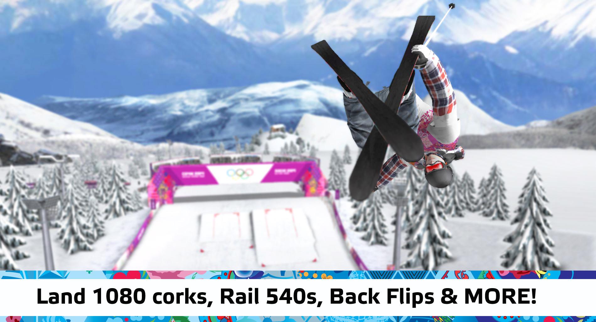 Android application Sochi 2014: Ski Slopestyle screenshort