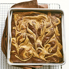 Peanut-Butter Swirl Brownies