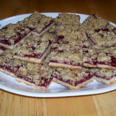 Raspberry Streusel Bars