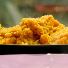 Orange Scented Mashed Sweet Potatoes