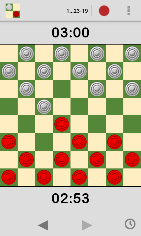 Android application Draughts-wise screenshort