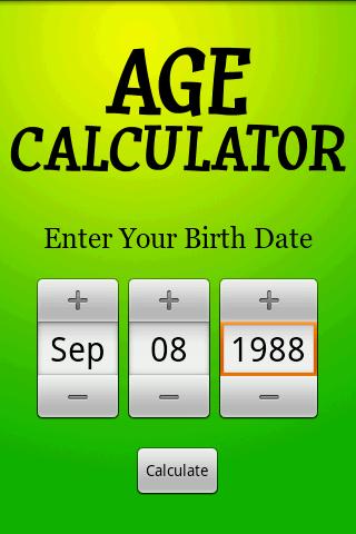 Age Calculator