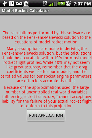 Model Rocket Calculator Paid