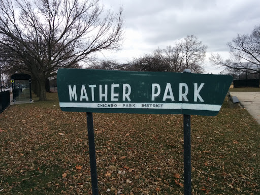 Mather Park Northeast Sign