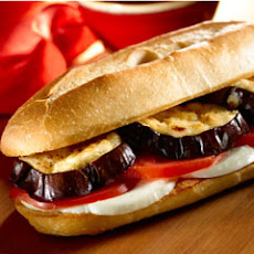 Parmesan-crusted Eggplant Sandwiches