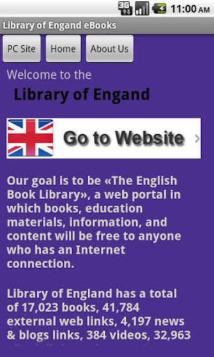 Library of England eBooks