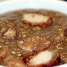 Smothered Chicken (Using Leftover Chicken)