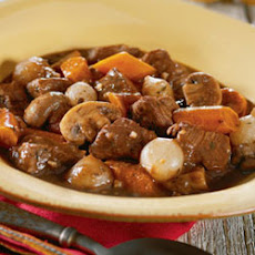Slow Cooker Beef and Mushroom Stew