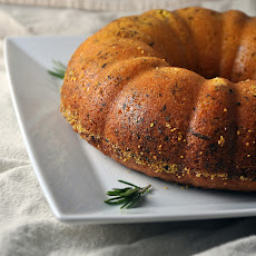 Polenta Olive Oil Cake with Rosemary
