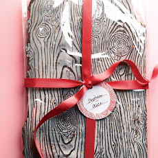 Chocolate-Almond Wood-Grain Bark