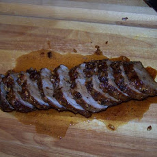 Island Pork Tenderloin (Optional Salad)