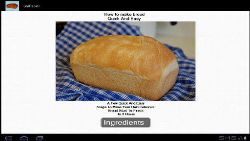 Homemade Bread Recipe