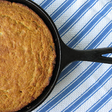 Southern Cornbread with Buttered Pears