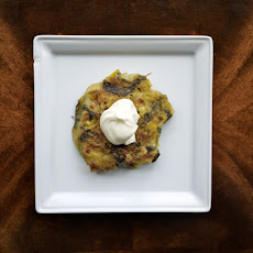 Leek and Sorrel Pancakes