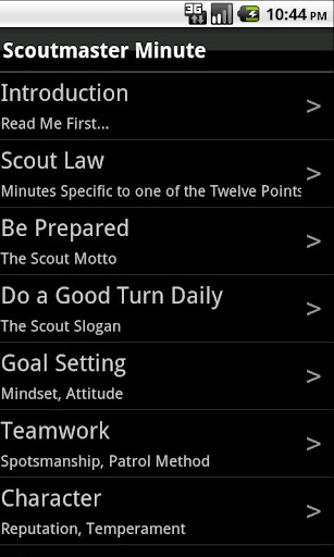 【免費書籍App】The Scoutmaster Minute-APP點子