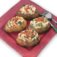 Cheesy Twice-baked Ranch Potatoes