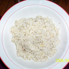 Creamy Lemon Parmesan Rice