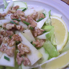 Ensalada De Manzanas Con Manchego