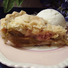 Pie Plant Pie Aka Rhubarb Pie