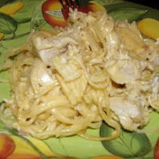 Cheesy Chicken Spaghetti