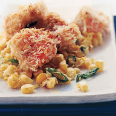Crisp Chipotle Shrimp with Corn and Scallions