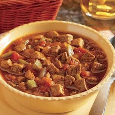 Cowboy Steak Chili in a Crock Pot