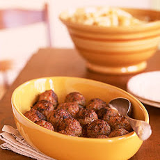 Meatballs with Rigatoni