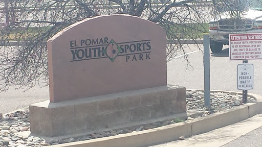 El Pomar Youth Sports Park South Sign