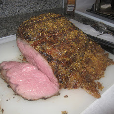 Garlic Crust Prime Rib