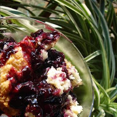 Wild Blueberry Cobbler