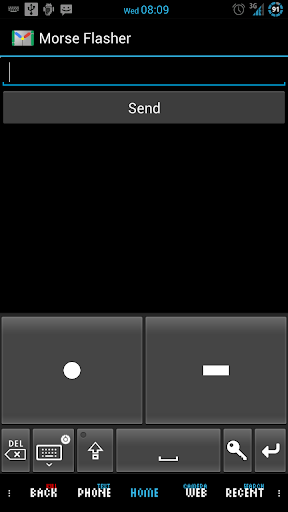 Mail Tap - Morse Code Keyboard