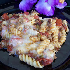 Cheesy Beef Pasta