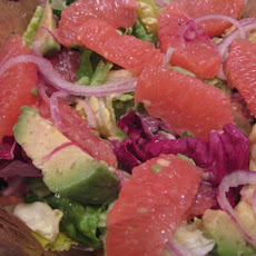 Grapefruit and Avocado Salad