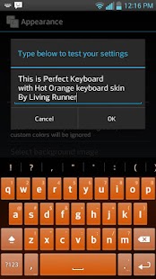 How to install Hot Orange Keyboard Skin lastet apk for pc