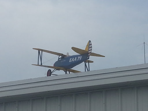 EAA Biplane Statue
