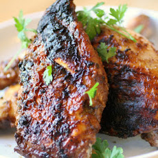 Grilled Coq au Vin
