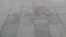 Carving of Zheng He's Ship 座船地雕