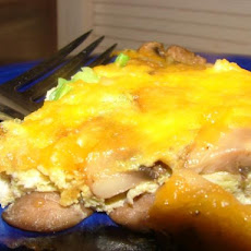 Mushroom Cheese Frittata