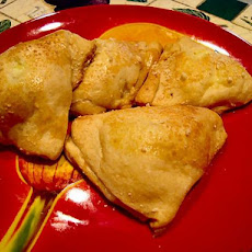 Greek Feta Crescent Triangles