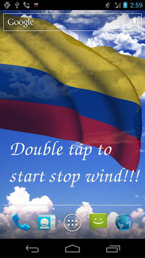 【免費個人化App】3D Colombia Flag LWP +-APP點子