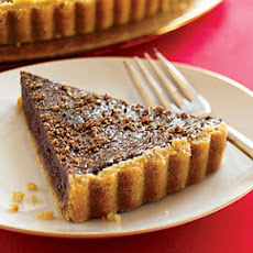 Dark Chocolate Holiday Tart