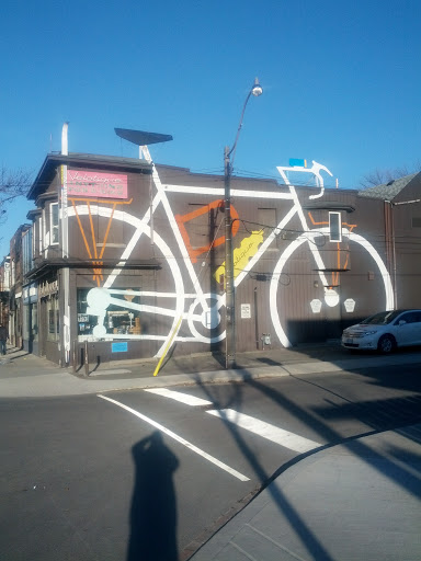 Velotique Bicycle Mural