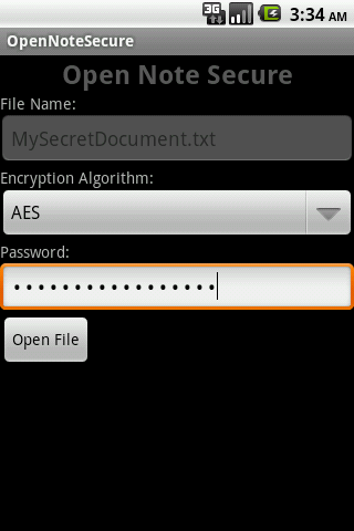 OpenNoteSecure