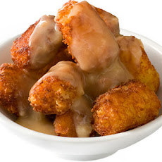 Cheesy Potato Tots and Gravy Recipe