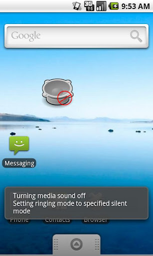 Mute Silent Widget