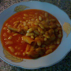 Iraqi White Bean Stew