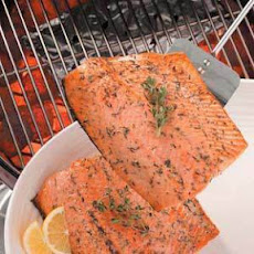 Barbecued Salmon