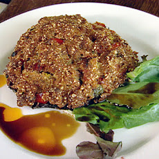 Stuffed Portobello Mushroom with Worcestershire Sauce